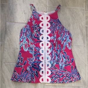 Lilly Pulitzer pink top